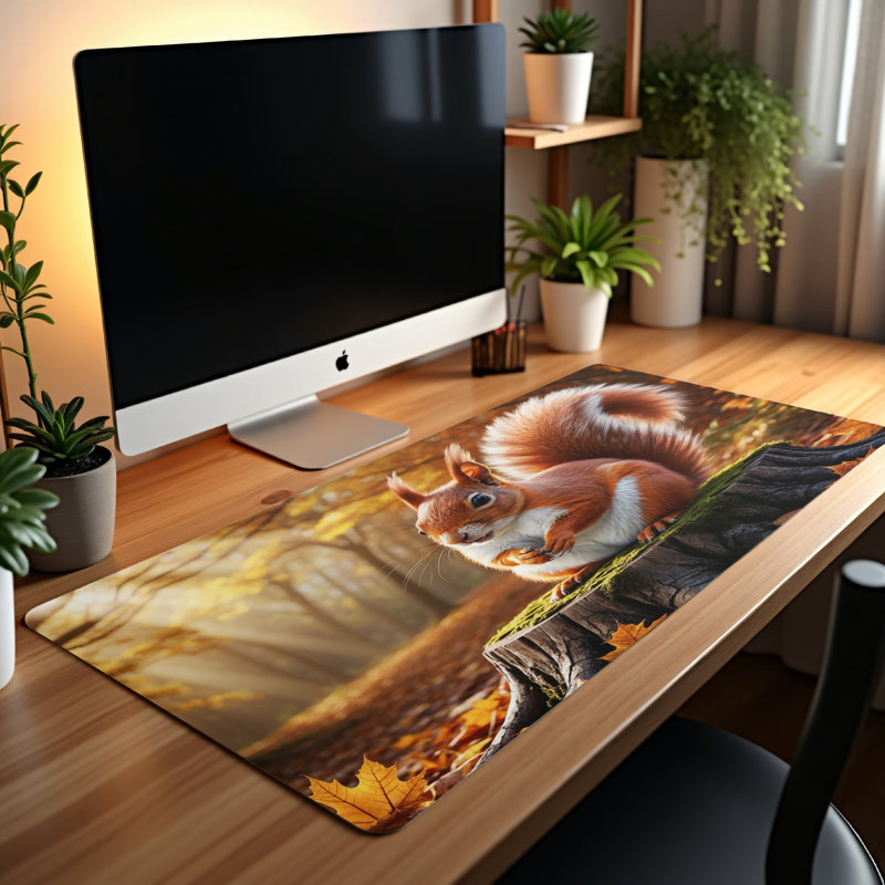 Polyester Desk Pad, 31.5x15.5
