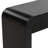 Console Table With Fluted Drawer Front,Entryway Table With Curved Corners & Thick Legs