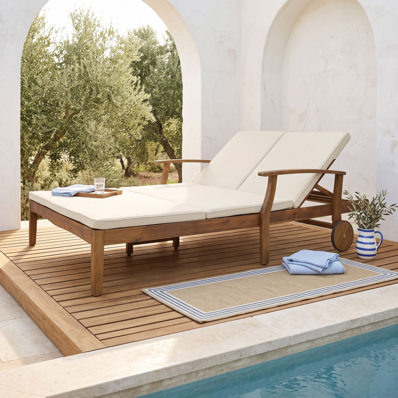 Double Chaise Lounge