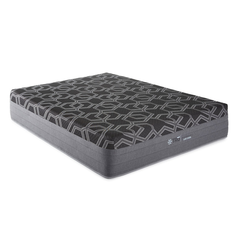 Matelas en mousse à plateau lisse, 14", Grand lit