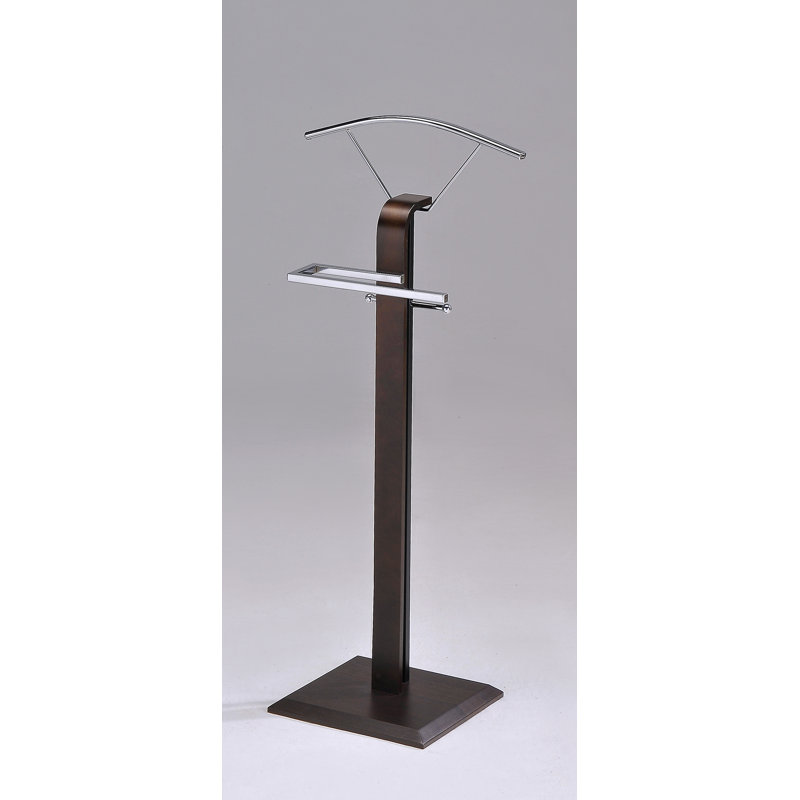 Solid Wood Freestanding Valet Stand