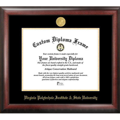NCAA Virginia Tech Diploma Frame