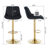  Swivel Adjustable Height Bar Stools with Backs Set of 3-185850-185799