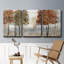 Trees of Copper Mountain - Toile tendue avec châssis de qualité supérieure - Prêt à être accroché-691842165