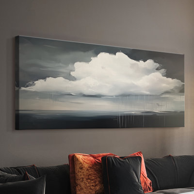 Série paysage - LXV - Toile tendue avec châssis - Prêt à accrocher
