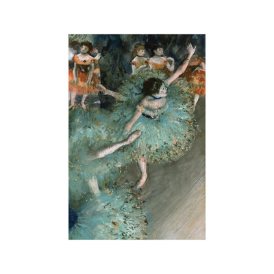 Swaying Dancer (Dancer In Green), 1877-79 by Edgar Degas - Print on Canvas