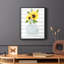 «Sunflower Perfume II», reproduction encadrée - bois massif-562705031-562705028