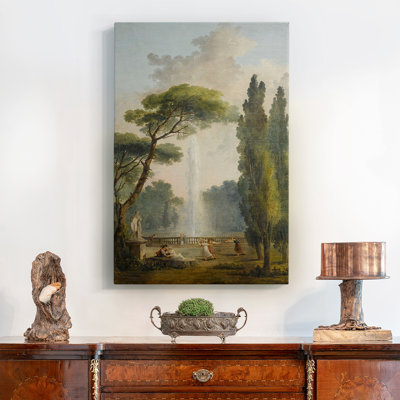 Impression sur toile encadrée