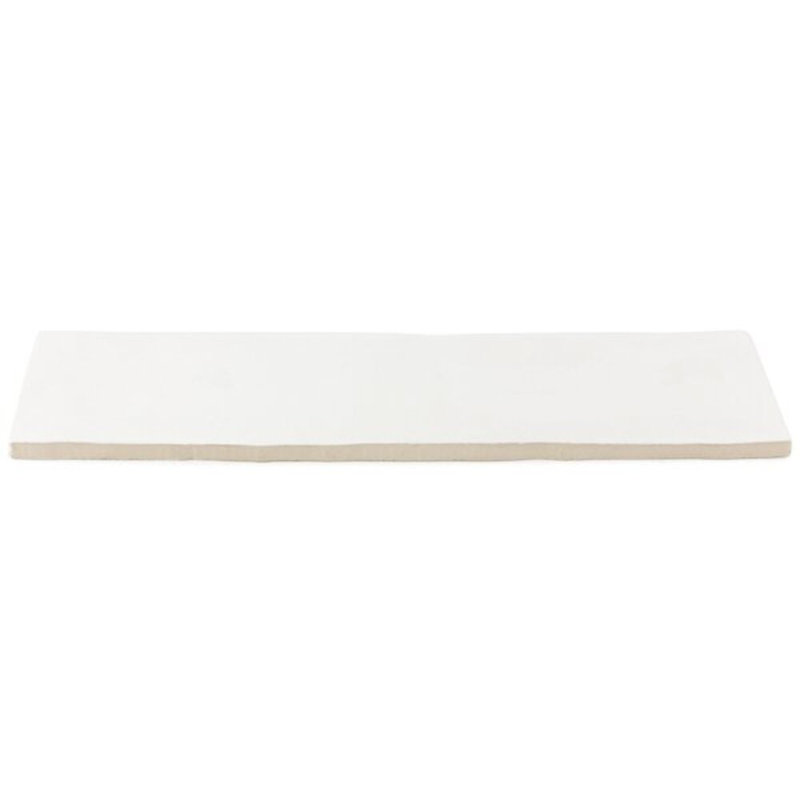 Bayou 3x12 Matte Ceramic Subway Tile, Pure White