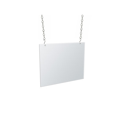 Clear Acrylic Hanging Ceiling Poster Frame