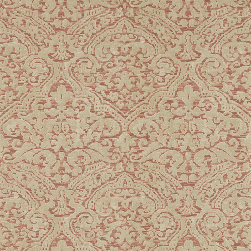 Renaissance Damask Wallpaper, Russet