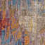 Burch Abstract Blue/Rust Area Rug-22513775