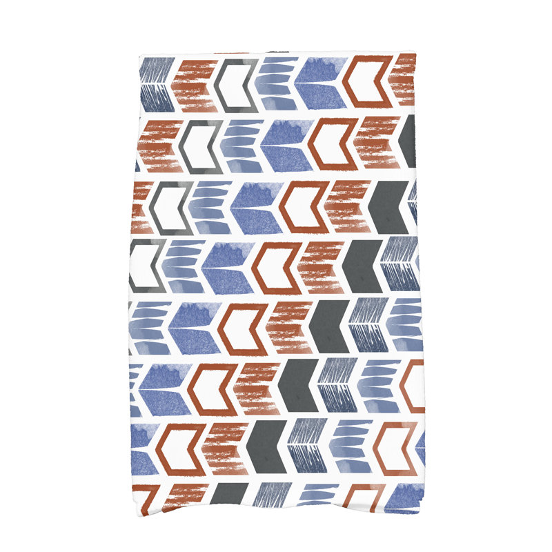 Débarbouillette géométrique Ferretti Goodlow Peace 1, gris