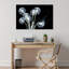 «Dancing Dandelions», impression sur verre