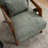 Juriana Mid Century Modern Upholstered Solid Wood Accent Armchair with an Extra Pillow-164805230