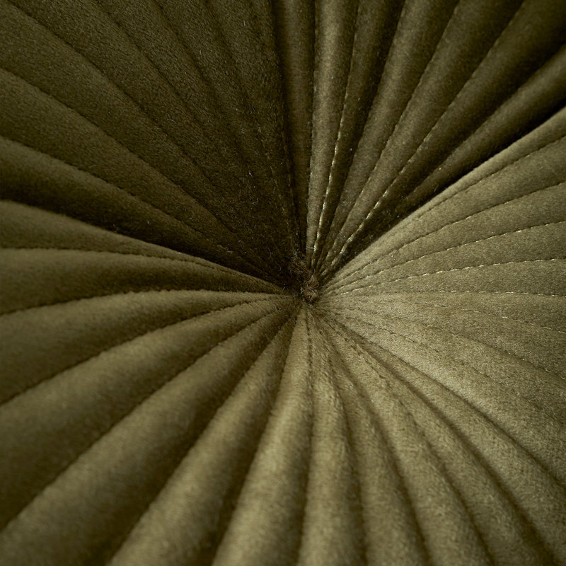 Round Soft 40x40cm Cushion, Green