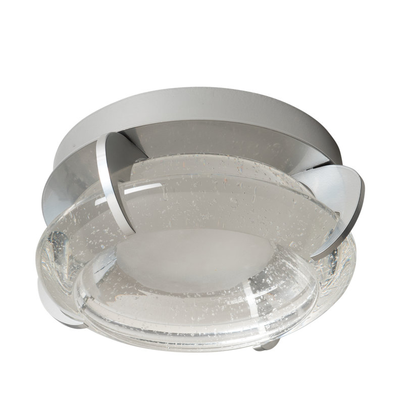 Lustra Flush Mount, Sterling