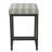 Upholstered Counter Stool with Metal Frame