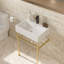 Lavabo de salle de bain blanc Wenty 17