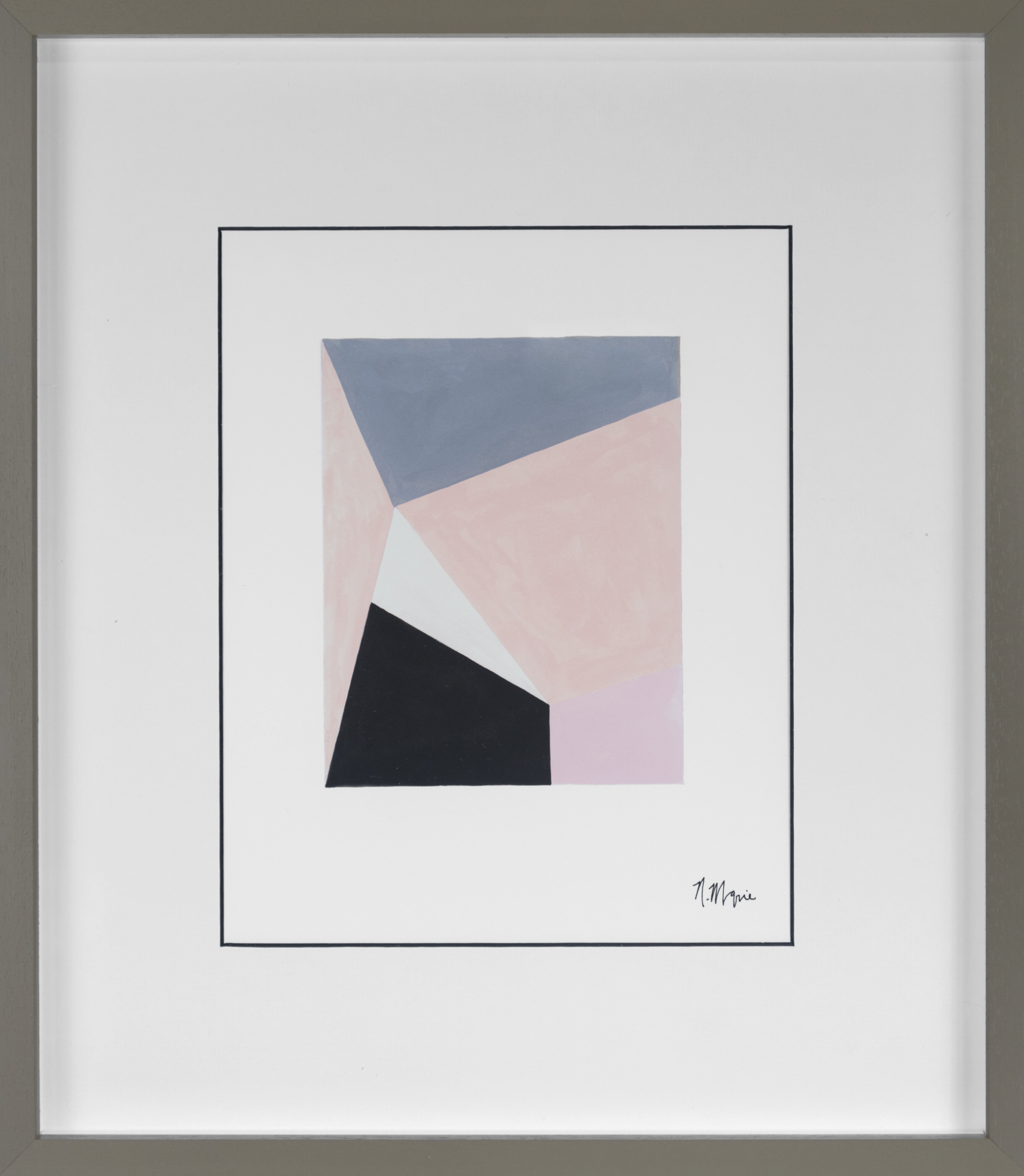 Grand Image Home Pastel Fractals 3 by Marie Lawyer - Picture Frame ...