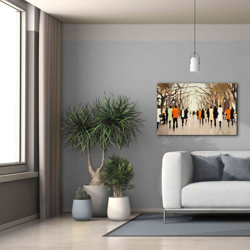 «Poet's Walk» par Lorraine Christie, estampe numérique sur toile, H 26 po x l 40 po x P 1,5 po