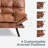 71" Faux Leather Futon Sofa Bed,Opoiar Lounge Memory Foam Sleeper Couch For Living Room,Convertible Modern Loveseat For Compact Living Spaces-1063991629