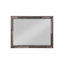 Miroir Makaiah Juniper, bord biseauté, orientation paysage, design intemporel et élégant pour la chambre à coucher, le salon ou le couloir