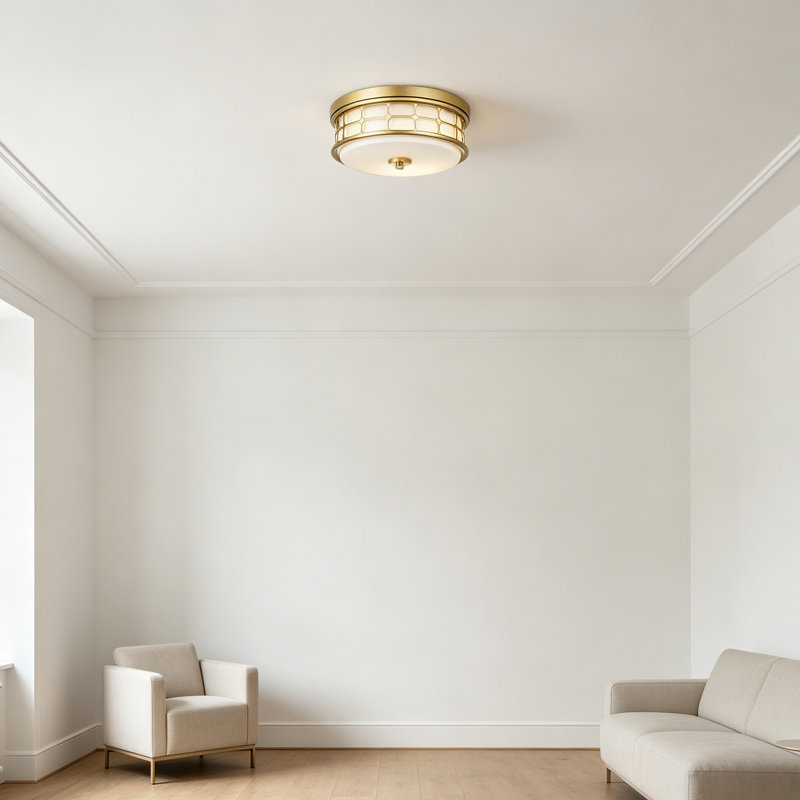 13.8" Flush Mount Ceiling Light