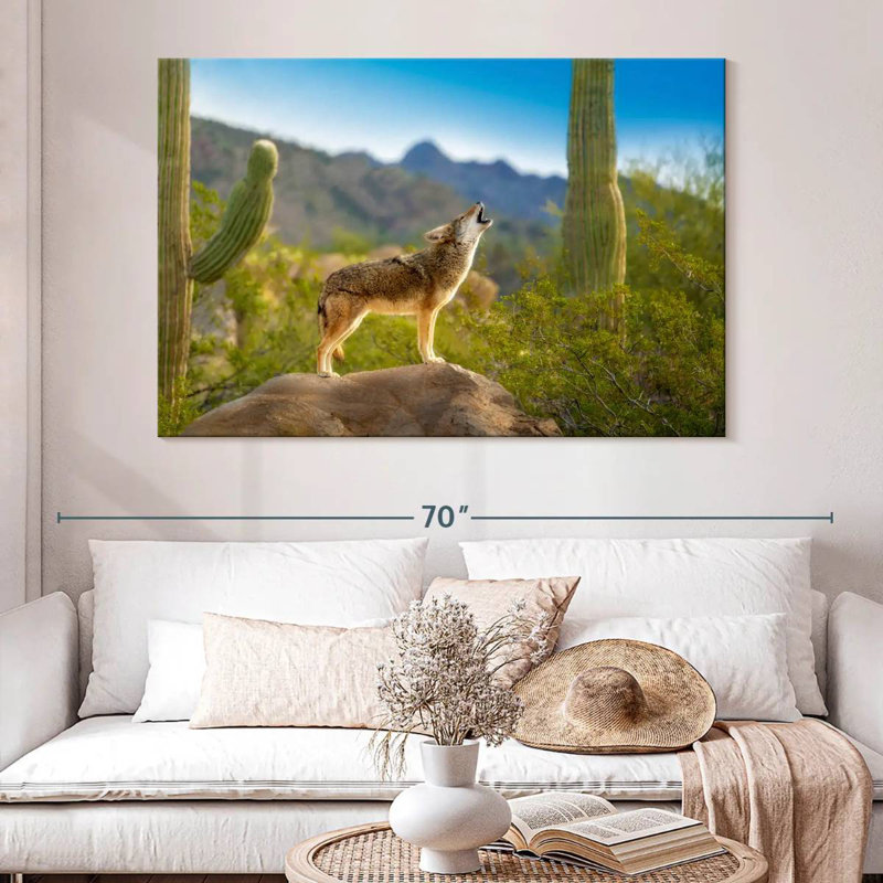 Aadvi Howling Desert Coyote