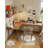 Simple L-shaped Solid Wood Desk-602285826