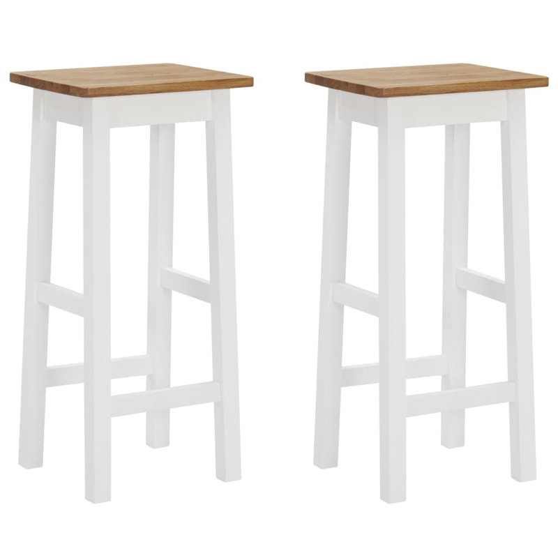 Bar Stools Solid Oak Wood