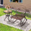 Maleah Steel Outdoor Rocker Chair