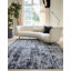 Abrienne Soft Shiny Modern Black/Grey Rug-46596714