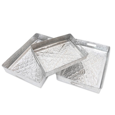 Bascio Aluminum Decorative Tray