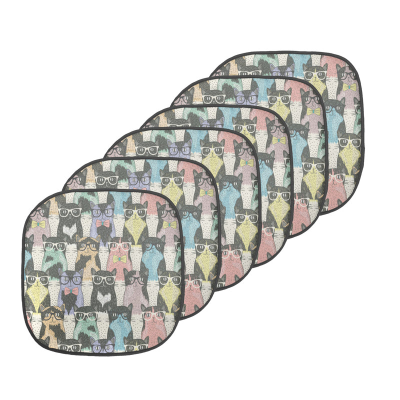 Coussin de siège papillon