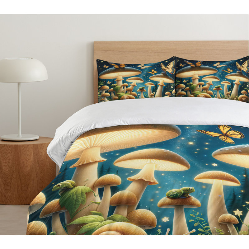 Aesthetic Duvet Cover, Queen Duvet Cover + 2 Standard Shams