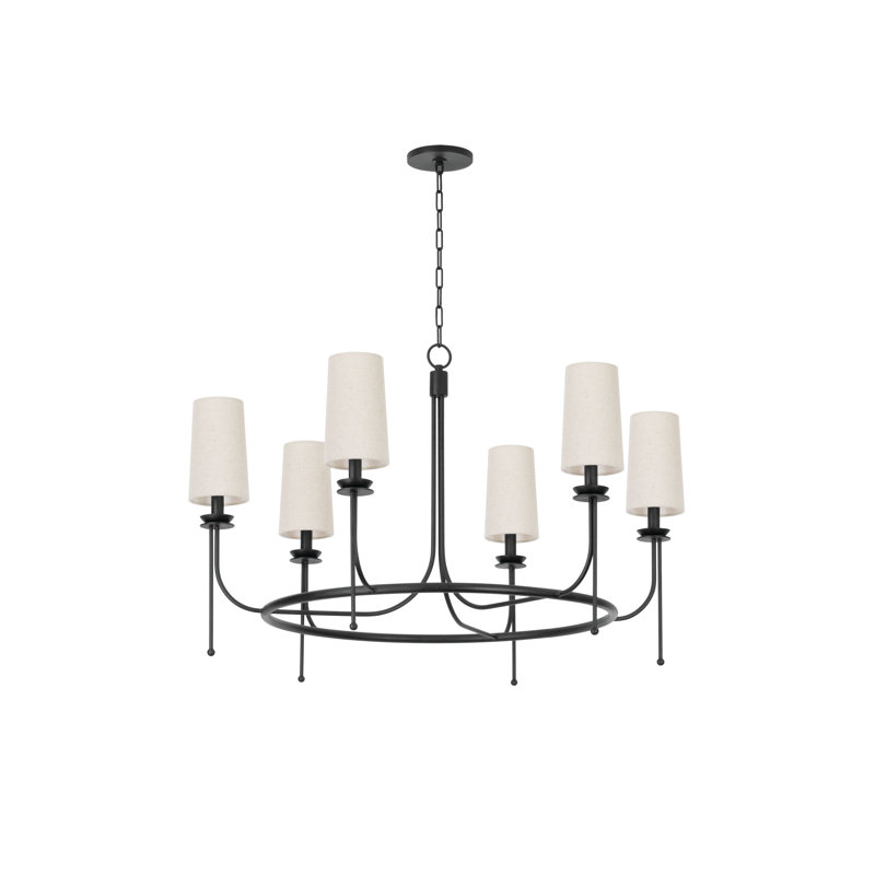 Lustre 6 lumières Calder