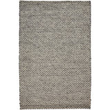 Updike Handwoven Wool/Cotton Charcoal Gray Area Rug