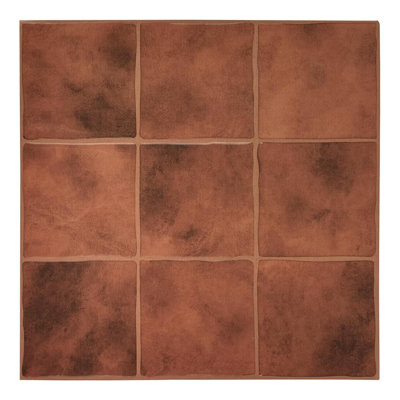 Peel And Stick Backsplash Tile, 12'' X 12'' Square Mosaic 3d Adhesive Stick On Wall Tiles (set Of 10)