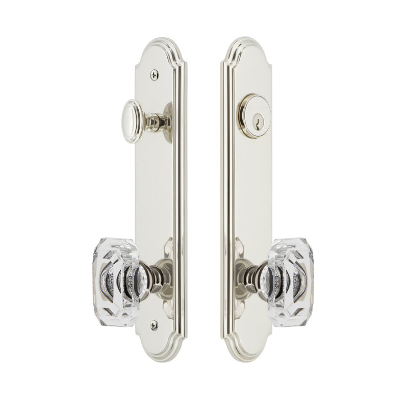 Ensemble de vestibule Arc, Nickel poli, 2,375 po