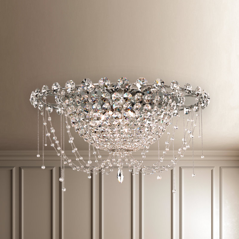 Chrysalita 5 - Light Flush Mount, Spectra Crystal Clear