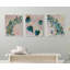 Ensemble de trois feuilles par l'artiste locale Janet Burrows-67516323-67516322