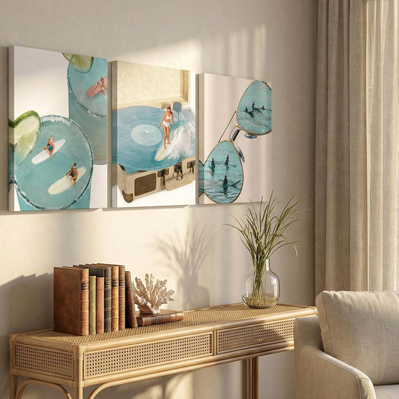 3 Piece Wrapped Canvas Print