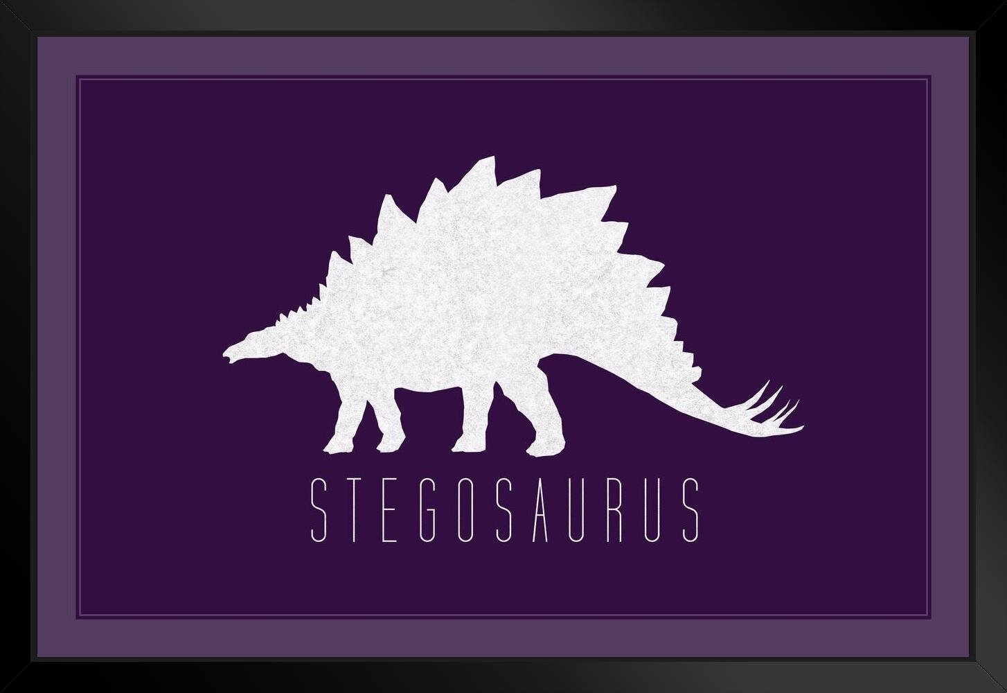 Dinosaur Stegosaurus Purple Dinosaur Poster For Kids Room Dino Pictures  Bedroom Dinosaur Decor Dinosaur Pictures For Wall Dinosaur Wall Art Prints  For