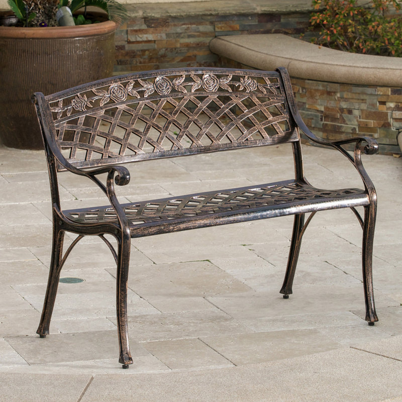 Banc d'extérieur en fonte