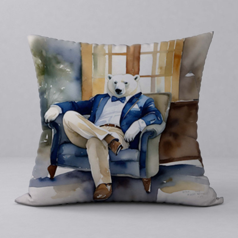 Reversible Throw Pillow