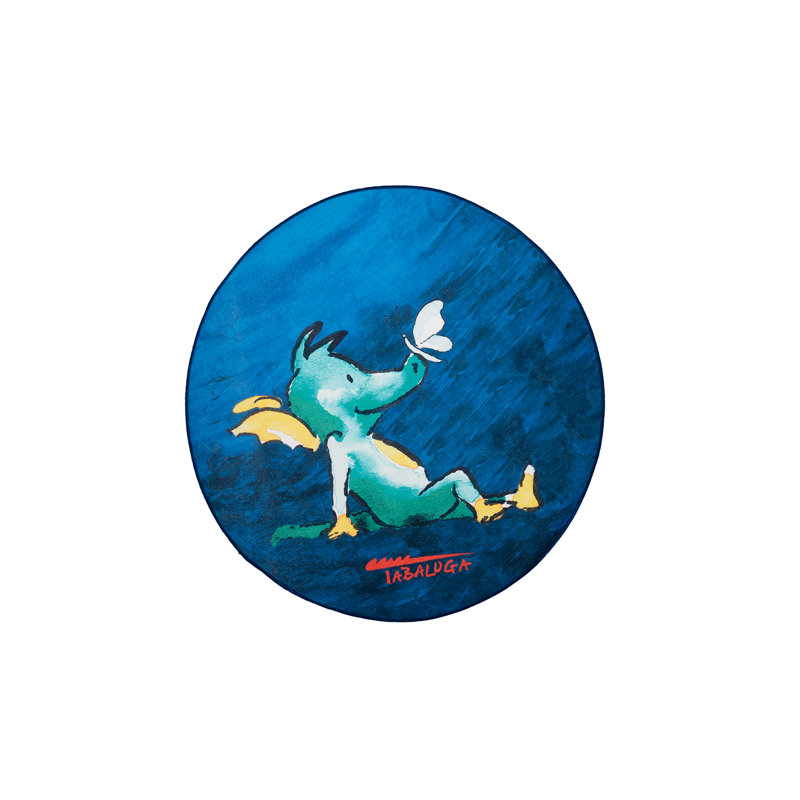 Area Rug, Round 100cm
