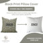 Housse de coussin en lin pur Fabcline, imprimé en bloc-106270314-106270318-106270317
