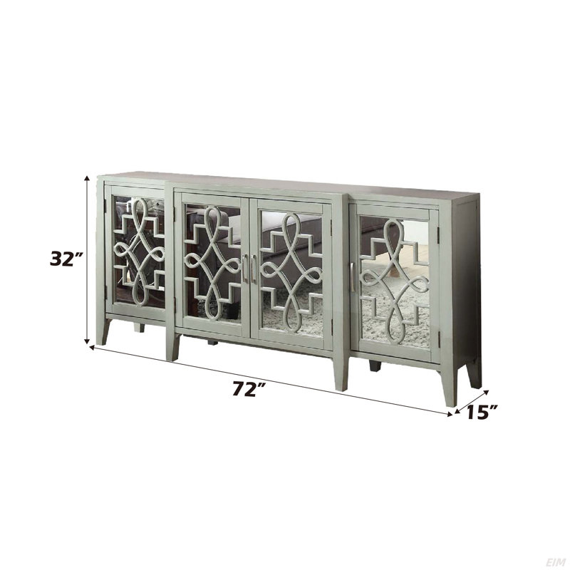 Console Kacia (finition grise antique)