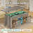 Lonan Coffee Table  Farmhouse Coffee Table with Storage and Hidden Compartment-1270208557